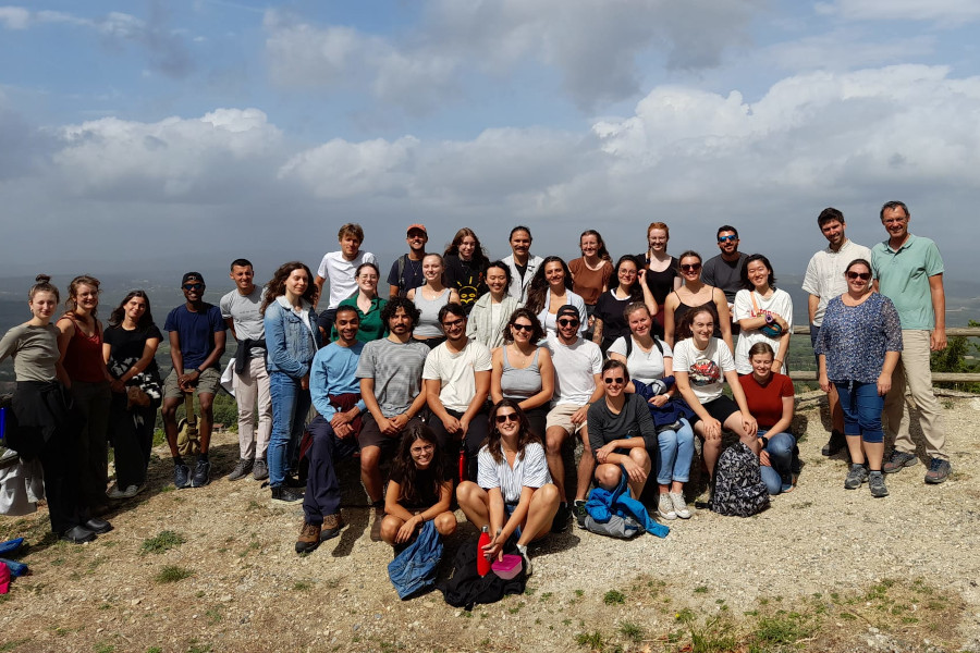 Fieldtrip to Luberon - welcome to our MSc's students in agroecology! Field Trip Luberon 2023